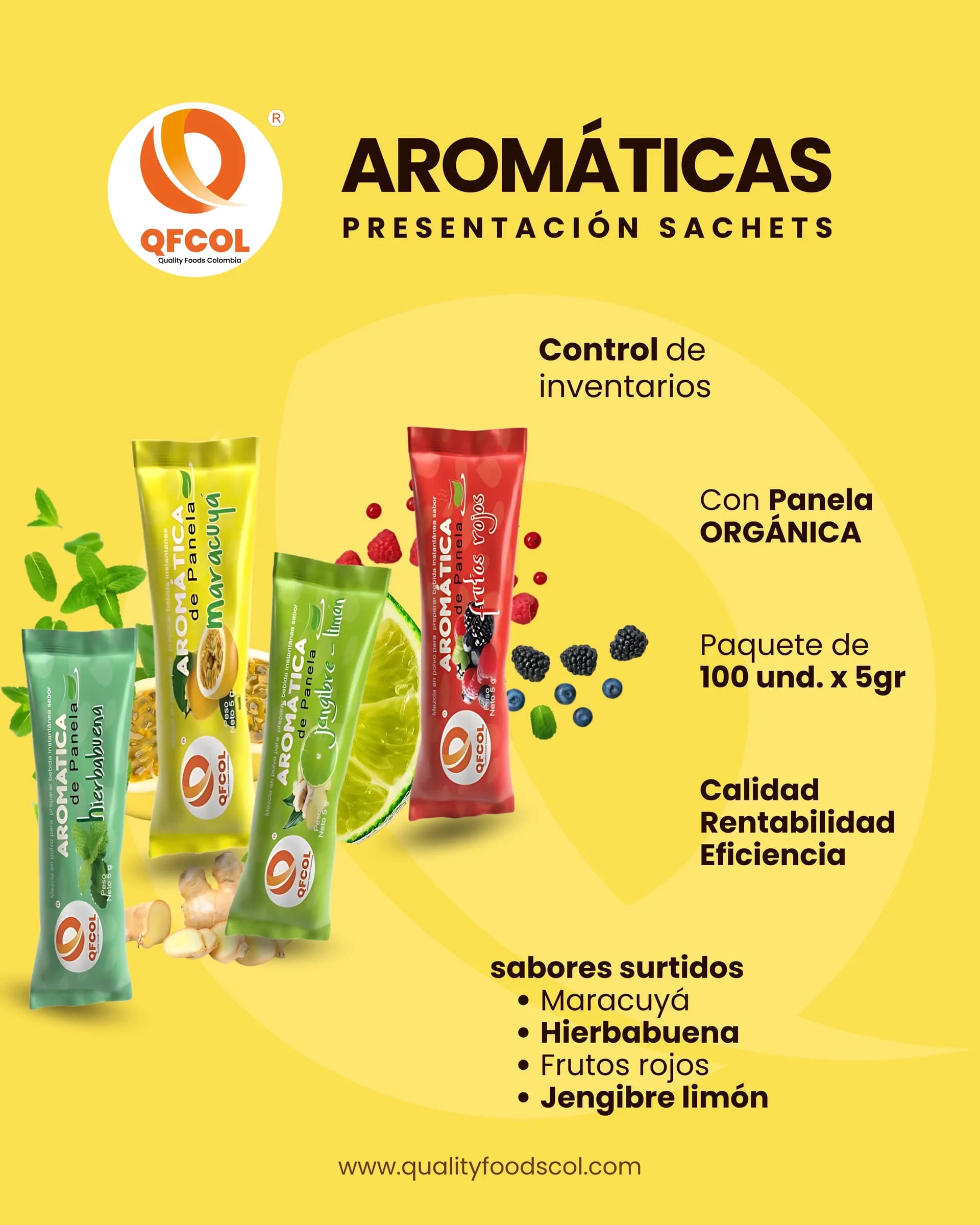 Aromáticas Sachets Surtidas