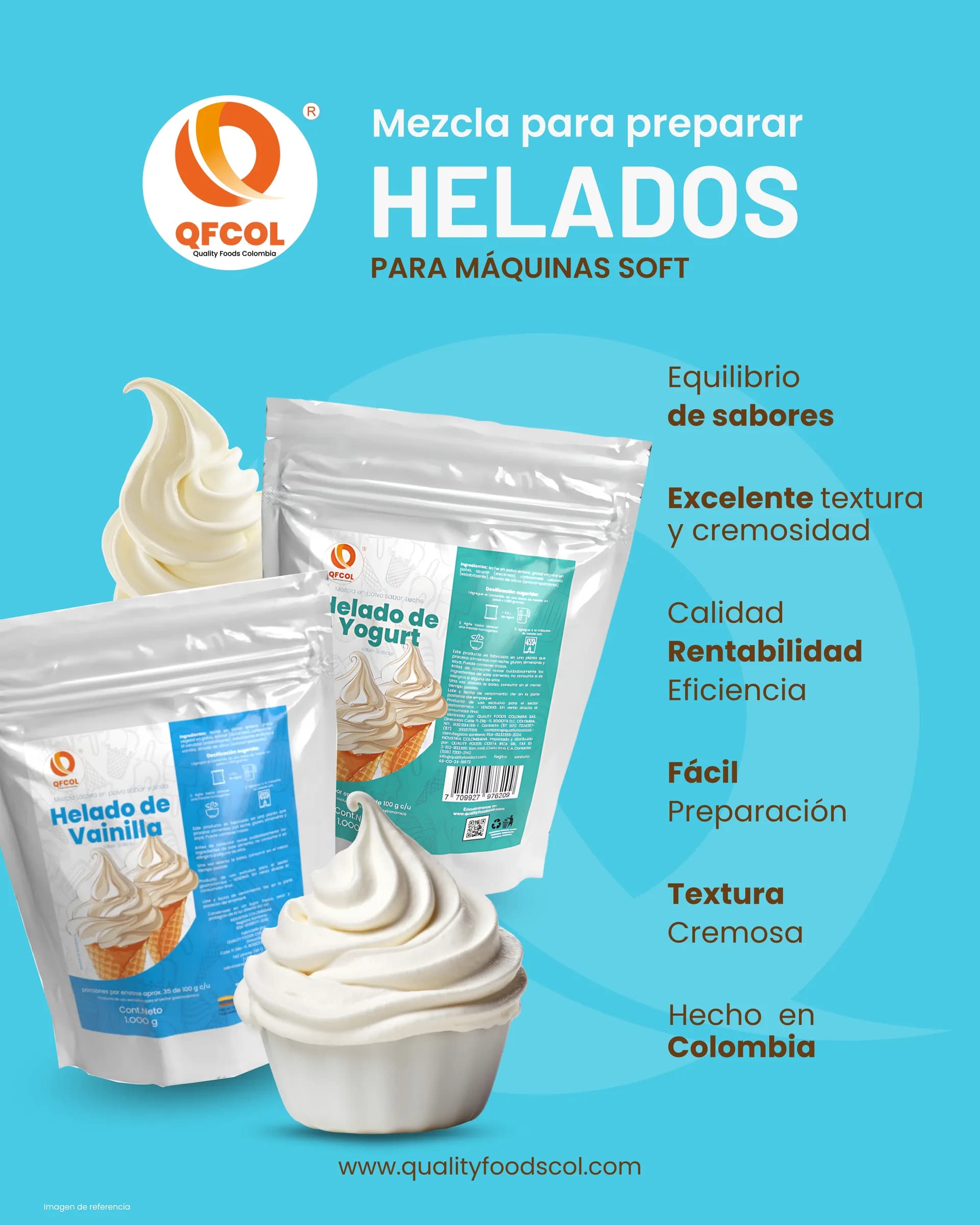 Helado de Vainilla Soft