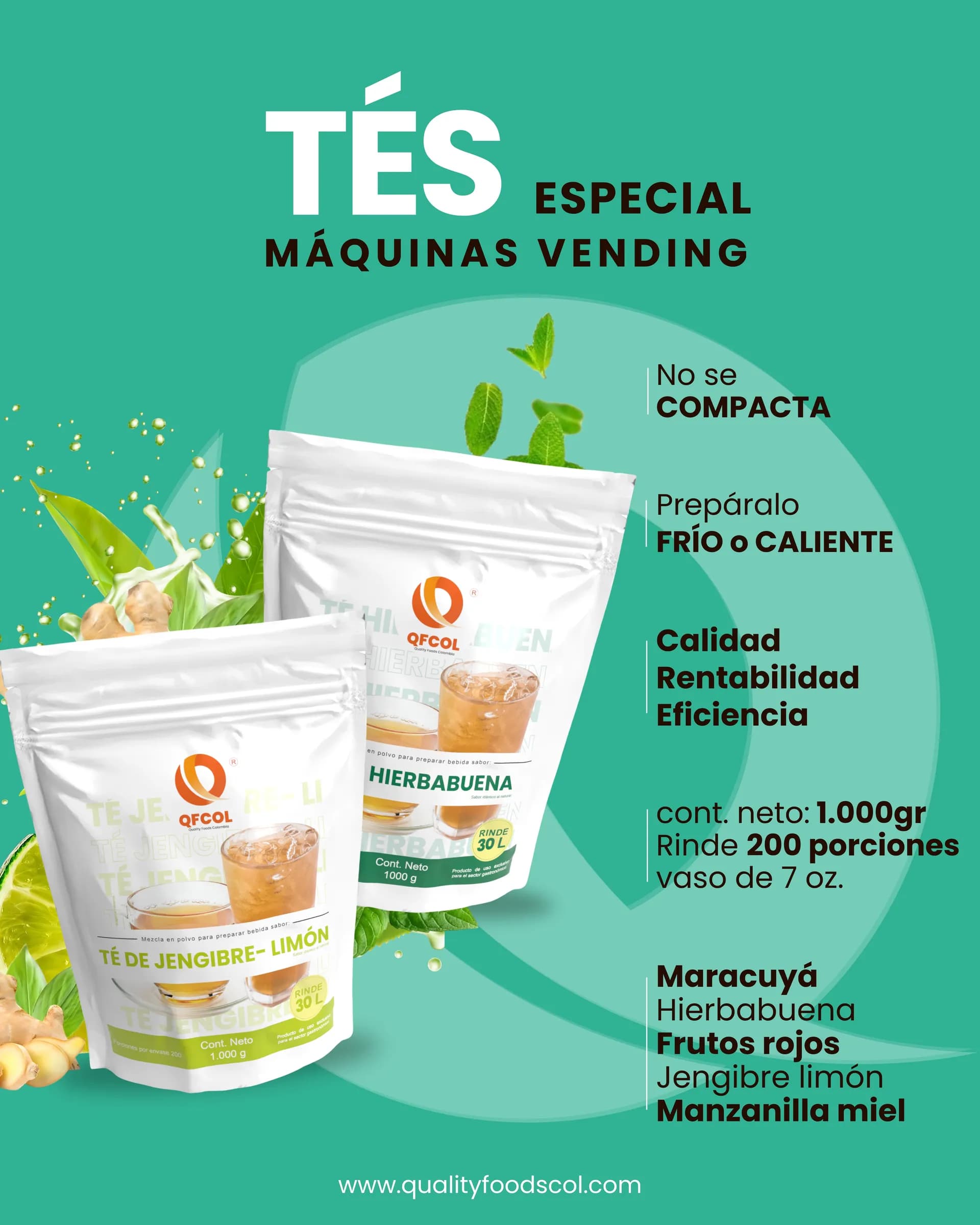 Tés vending